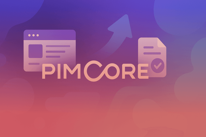 Big Pimcore update: New UI, new licensing model (2025 guide) - blog post banner