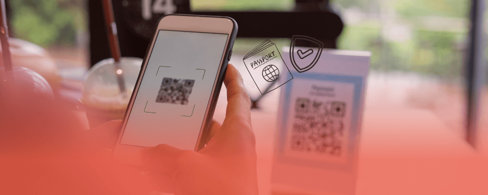 Smartphone scanning a QR code, illustrating the Digital Product Passport (DPP), product traceability, and regulatory compliance