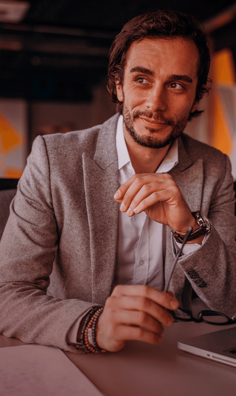 Businessman on a meeting_image