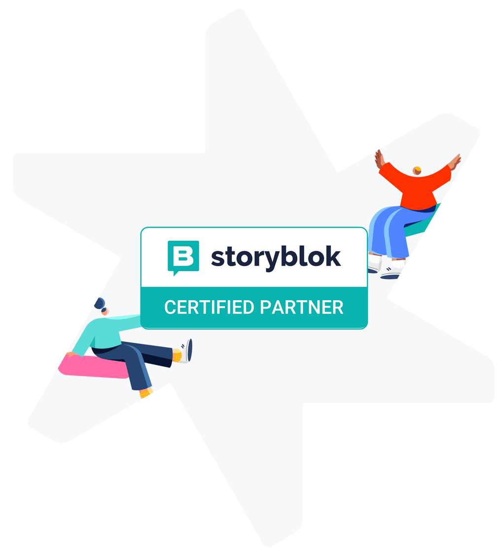 Tandemite banner: Certified Storyblok Partner