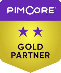 Pimcore Gold Partner badge