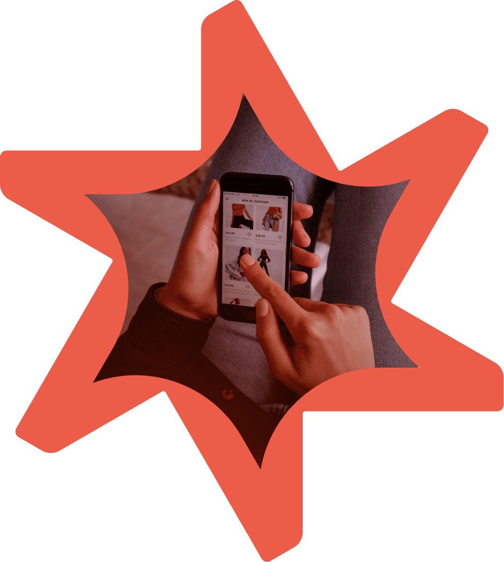 Tandemite banner: Mobile shopping ecommerce