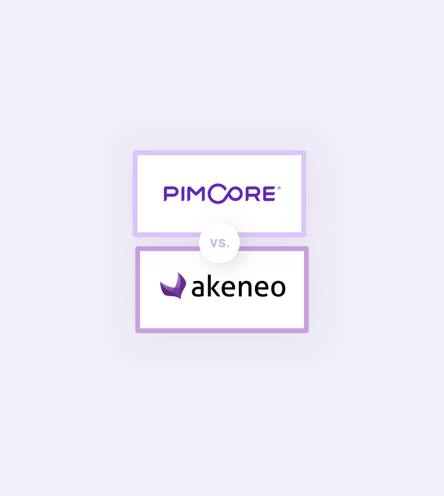 Pimcore vs Akeneo image