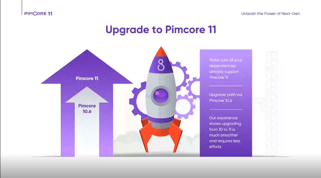 Pimcore 11 update from 10