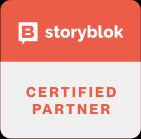 Storyblok certified partner badge_red