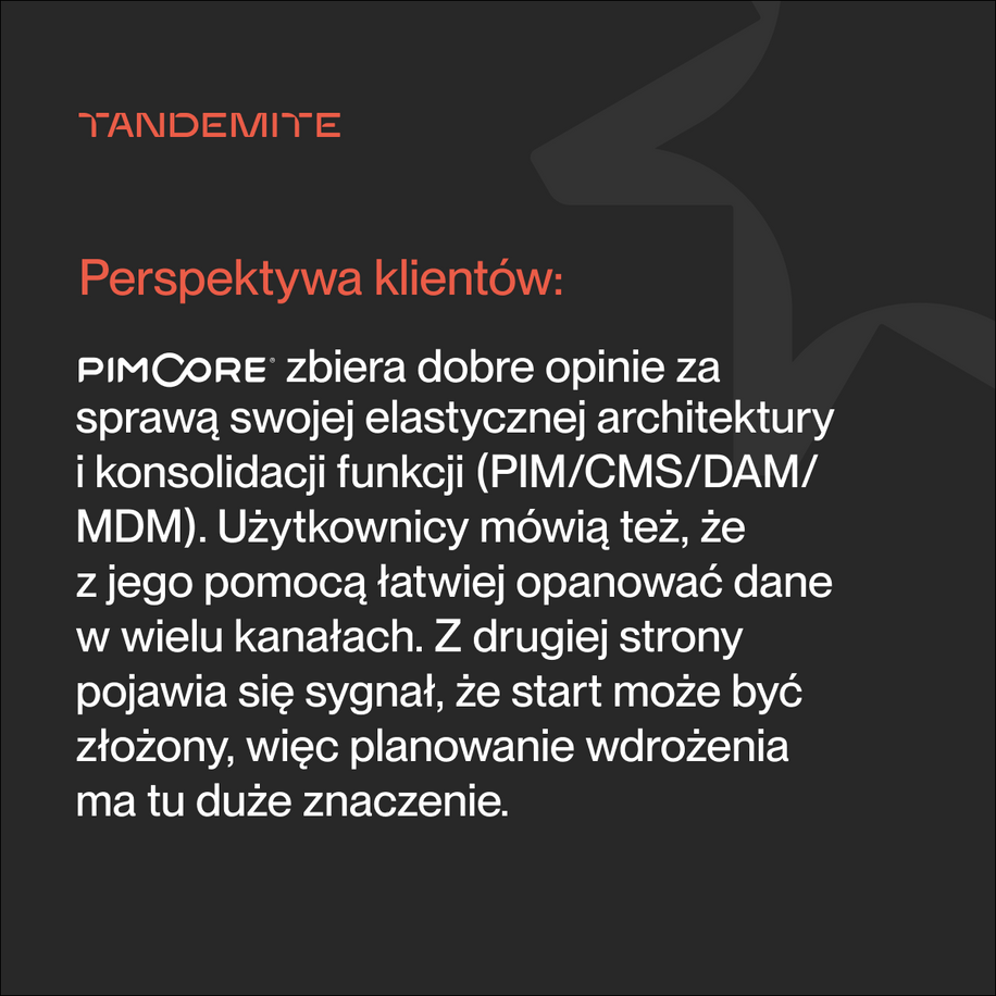 What do companies that use Pimcore say, and what can you realistically expect - image1 PL customer feedback on Pimcore