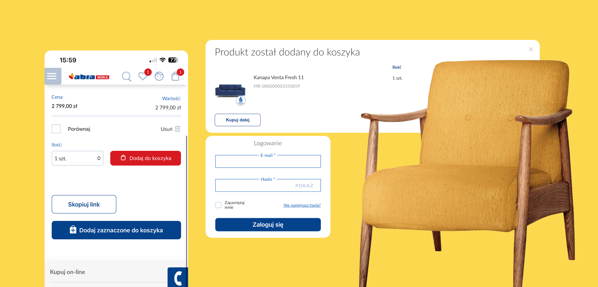 Case study Abra Meble - header banner