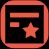 Tandemite icon: list with a star