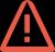 Tandemite icon: warning sign