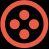 Tandemite icon: circle with 4 points in the middle