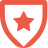 Tandemite icon: shield with a star