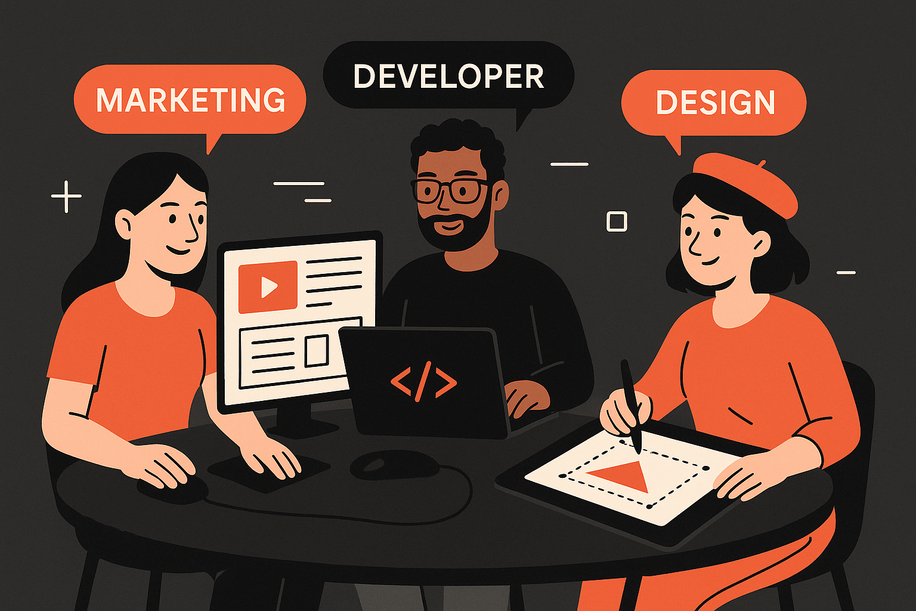 When content management gets too complex, it’s not a good system. The case for headless CMS - image2 team autonomy