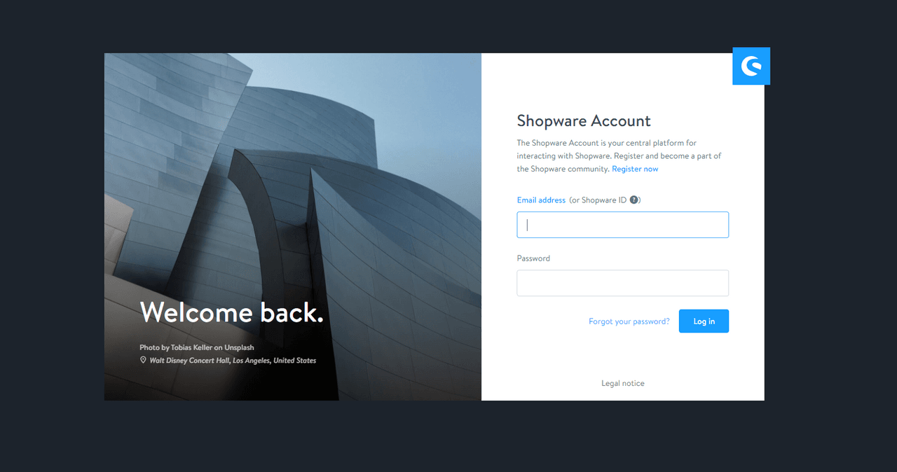 Shopware design - best tips_image1 Shopware Account