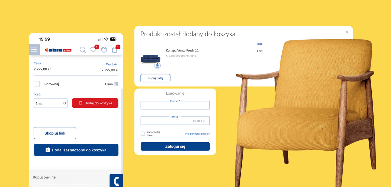 Case study Abra Meble - header banner