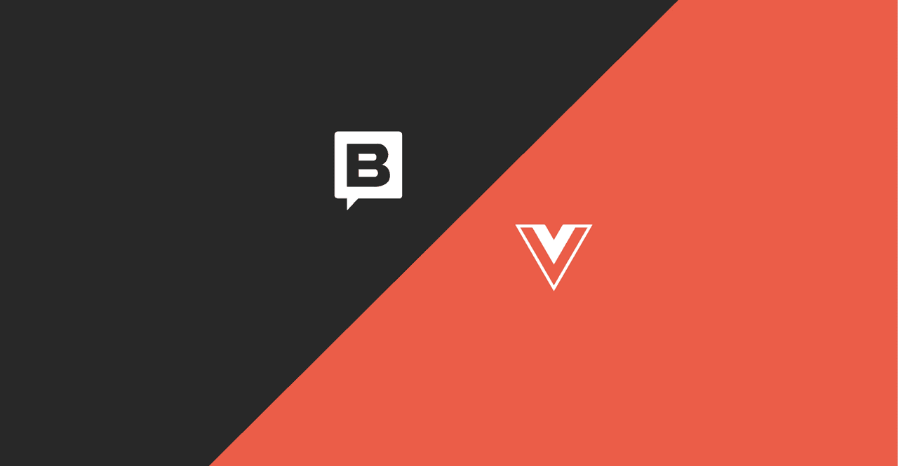 Storyblok and Vue.js logos