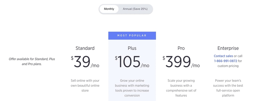 What is BigCommerce?_image 3 pricing