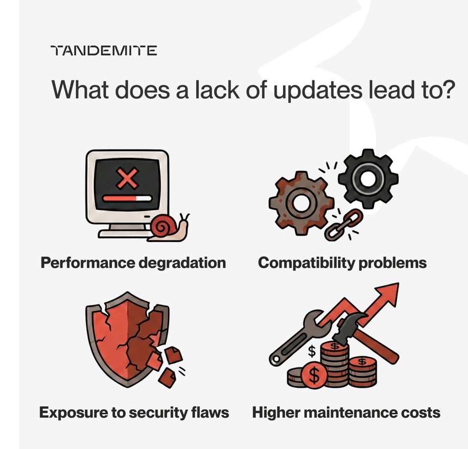 Why timely B2B platform updates are critical – DEXIS’ story on moving beyond Shopware 6.4.2 - image1 What does a lack of updates lead to