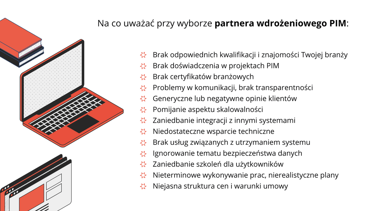 Na co uważać przy wyborze partnera wdrożeniowego PIM